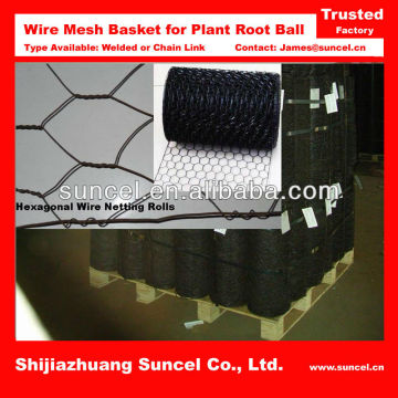 Hexagonal Wire Netting For Root Ball Basket