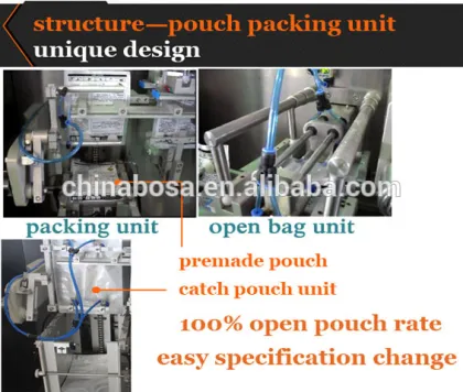Oil Pouch Filling and sealing Machine For Grape Seeds Oil china
