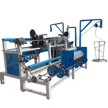 Full Automatic Double Wire Chain Link Fence Machine
