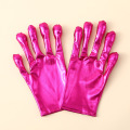 Adult Unisex Shiny Metallic Spandex Alien Gloves