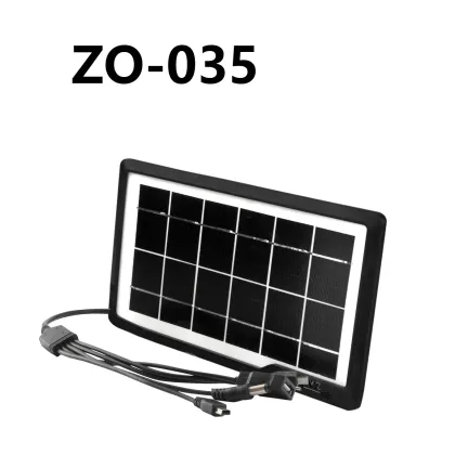 Zo-035 Solar Panel: 3.5W 6V International Copper Charging - Fast and Safe