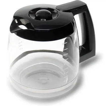 Replacement Glass Carafe Pot for Cuisinart 12-Cup Coffee Maker Model DCC-1200PRC