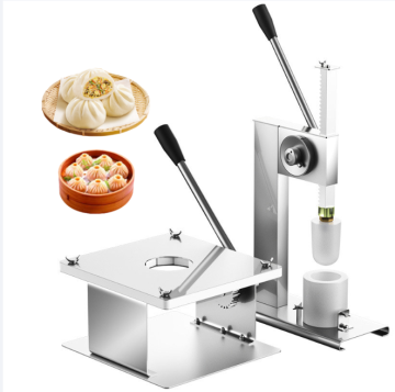Chicken Steamed Bun Hand Press Machine for Thin Skin Baozi Formation