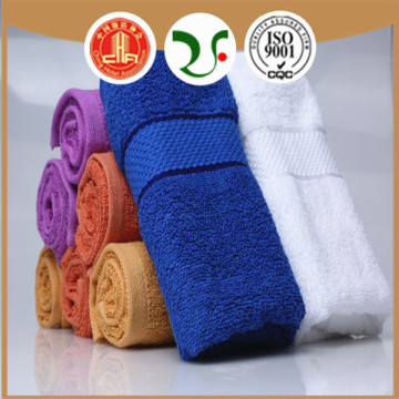 100% Cotton Dyeing Solid Colour Face Towel