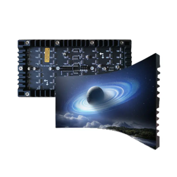 High Refresh Curved Soft LED Display Module for Customized Full Color Advertising Panels