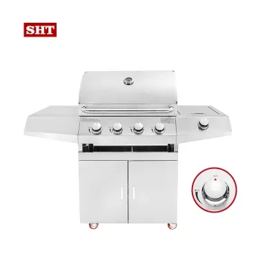 Inexpensive Outdoor Kitchen Ideas Gas Grill 4 Burner BBQ Grill Indoor Barbecue Grill DIY