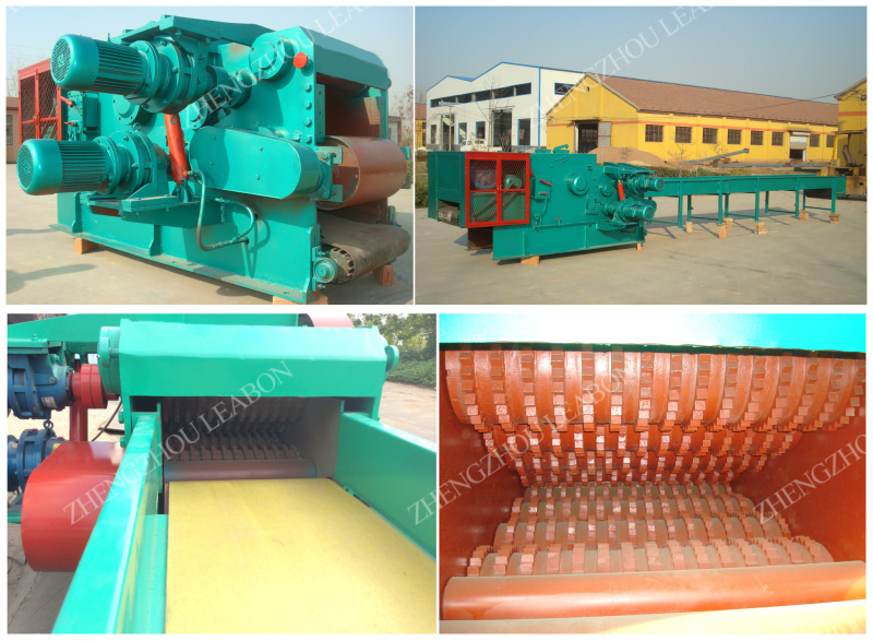 Professional Large Capacity Wood Log Chipper Shredder Machine for Enhanced Productivity