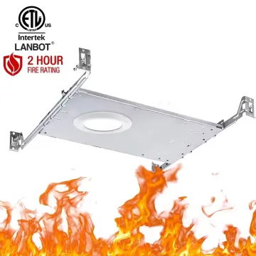 2 Hour Fire Rated American Hot Sale: Slim LED Ceiling Light - 6 Inch Dimmable Recessed Downlight LED Panel Light