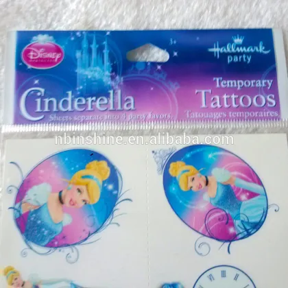 cartoon body temporary tattoo sticker