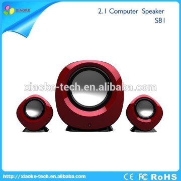 2.1 channel mini power subwoofer mp3 speaker