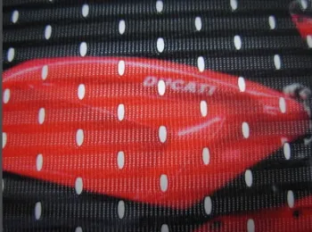 mesh flag fence fabric for diret dye sub printing