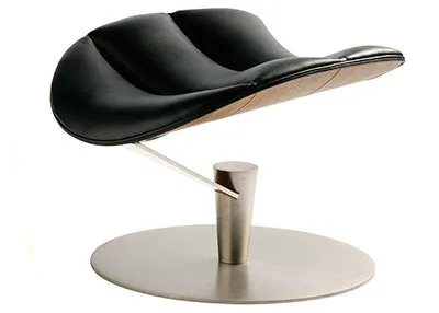 Lund & Paarmann lobster chair and ottoman