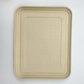 Bagasse lid for Large 4/5 compartment tray