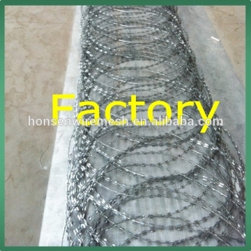 20 years factory!!High quality spiral concertina razor barbe