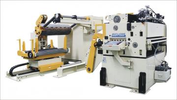 Compact Type Decoiler Cum Straightener & Servo Feeder