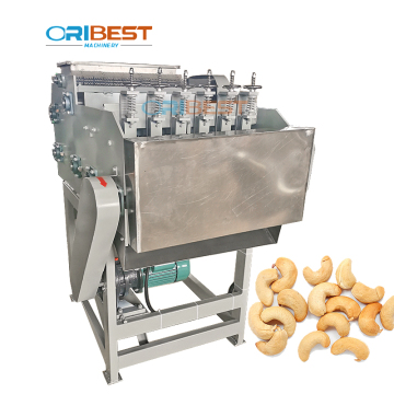 Cashew Nut Peeling Machine - 6 Knives Cashew Nuts Processing Shelling Equipment