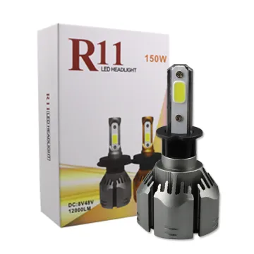 6000K R11 Car LED Headlight with High Lumen COB Chip for Motorcycle