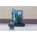 3.5ton Crawler Mini Excavator con asiento lujoso