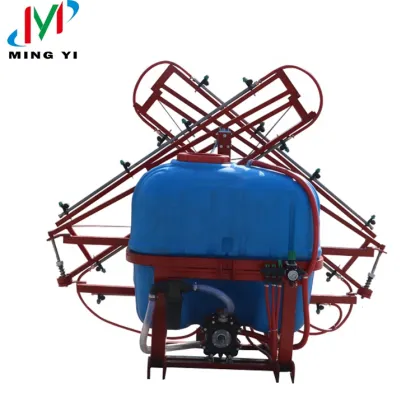 Self-Propelled Field Agricultural Power Sprayer: Simple Operation, Large Capacity, Boom Sprayer - Tractor Trailered Spray System