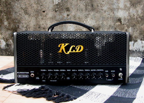 Testata amplificatore per chitarra tubo serie KLDguitar MC ClassAB/classe A
