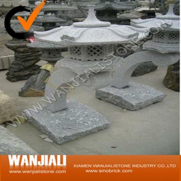 japonais en granit lanterne