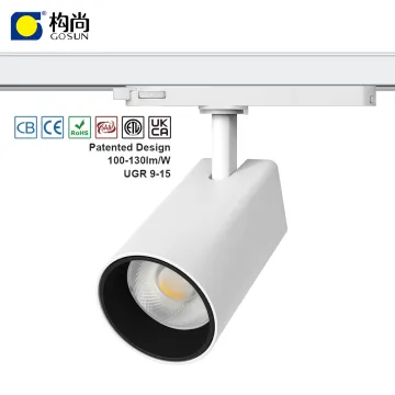 Tunable CCT 15W CRI90 LED Track Light with DALI DT8 Driver