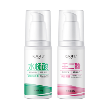 Ruofu Private Label Facial Care: Nicht-fettendes Gel &amp; Lotion zum Feuchtigkeitsunternehmen und Porenschrink