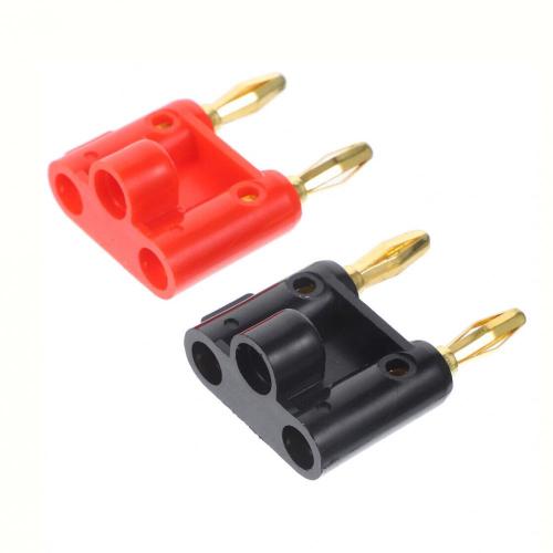 Banana Plug Clip Speaker Connector Dual Banana Plug