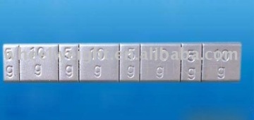 HJQ Lead stick-on balacne weight for steel and alloy rims