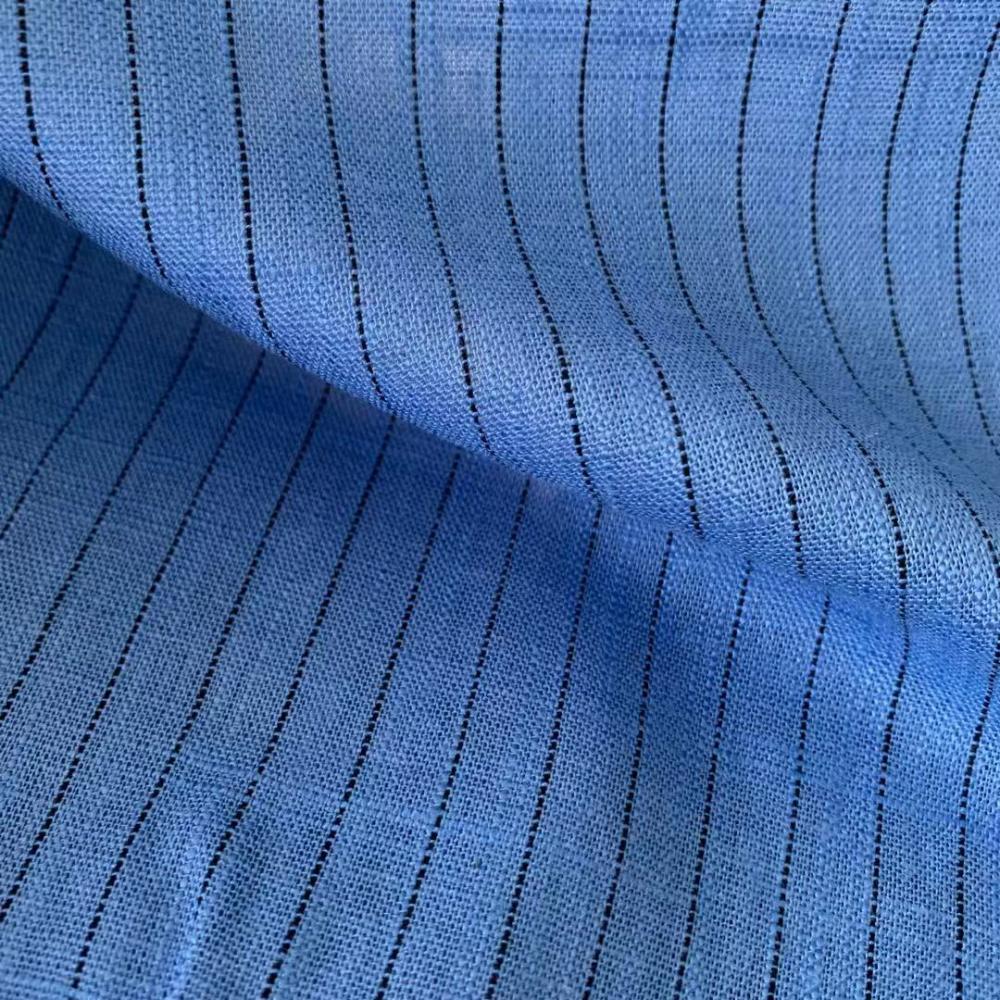 Linen Viscose Stripe