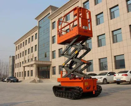 8m Hydraulic Caterpillar Band Track Scissor Lift Platform