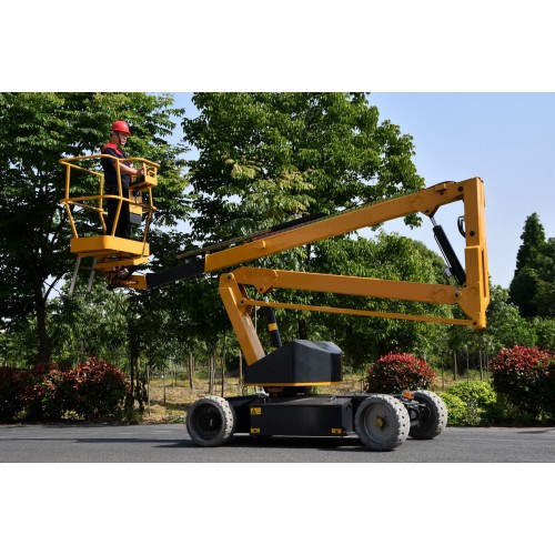 Усовершенствованный ножничный подъем с сочлененной системой бума