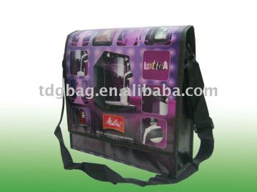 2014 laminated PP non woven messenger bag