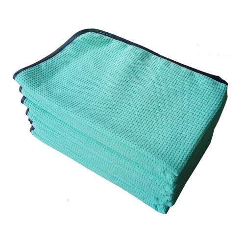 High Absorption 400gsm Waffle Check Microfiber Cloth