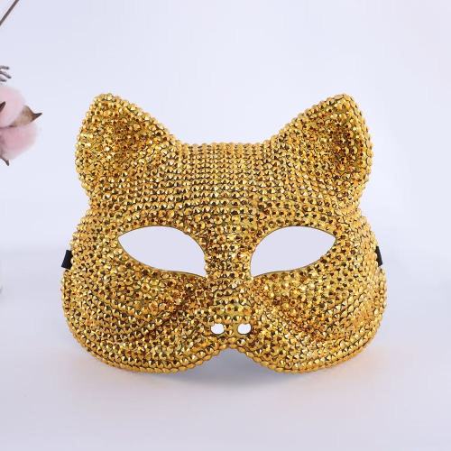ماسک چشم ونیزی گوش گربه Rhinestone