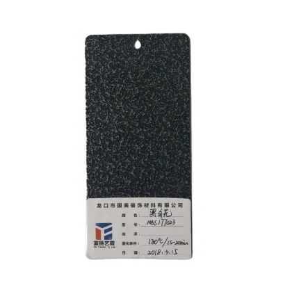 black white flower Powder Coating