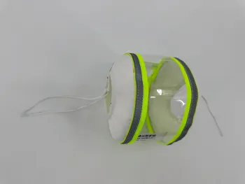 Anti-spray Flange Guard with Hook-and-loop & Drawstring Closure