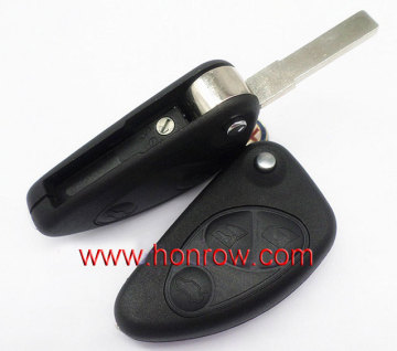 High Quality New Model key for car alfa romeo 3 button remote key blank alfa romeo key chain