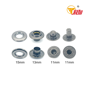 6# Brass Blister Snap Fastener Set