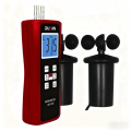 Anemometro portatile portatile a tre tazze
