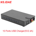 Multi Port Usb Charging Station 10 Port USB Desktop Charger Manufactory