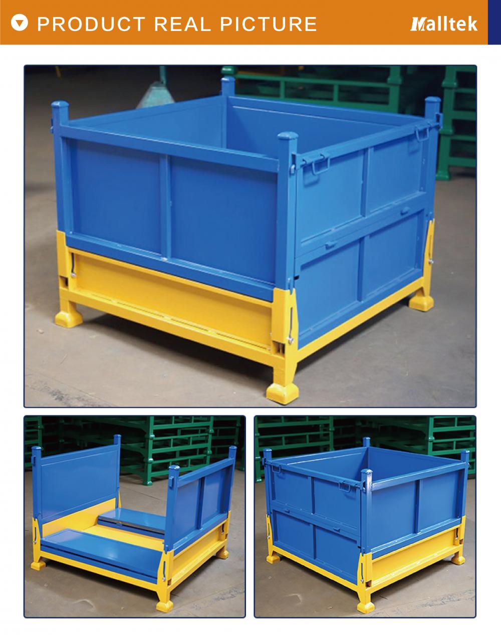 Foldable Heavy Materail Bin Logistics Turnover Box