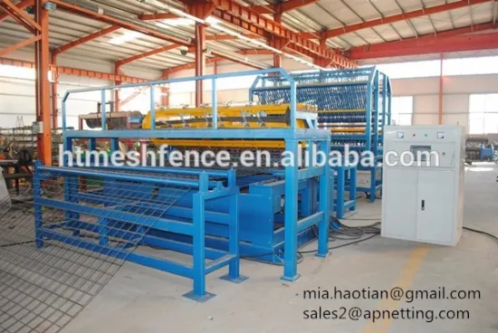 steel wire rod mesh panel making machine auto netting welding machinery