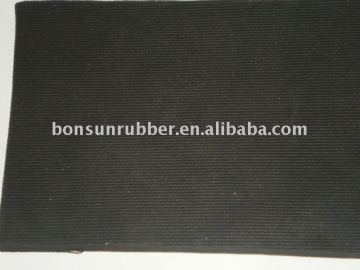 Anti-slip textured rubber sheet