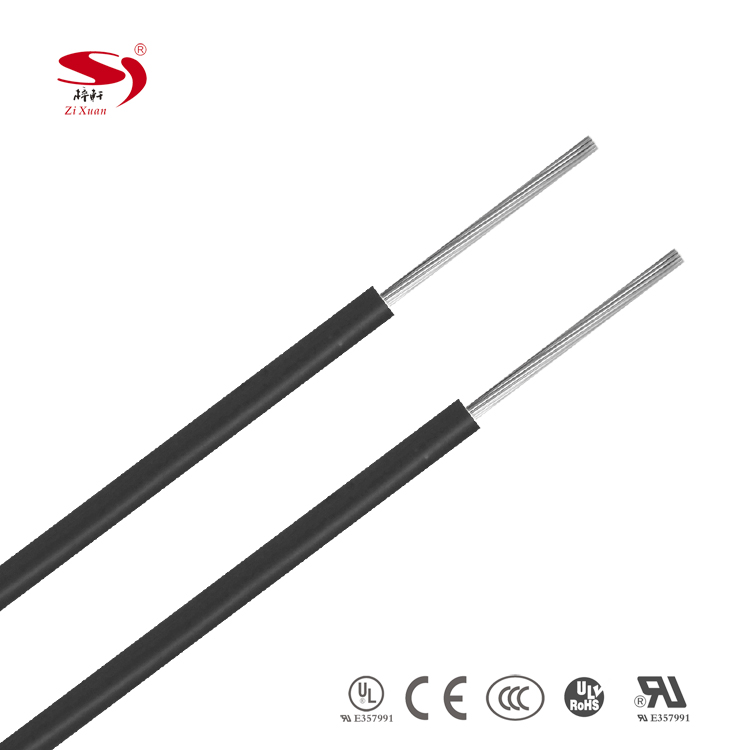 Fluorine plastic insulated wire FF46-1 2.5mm² BLACK03