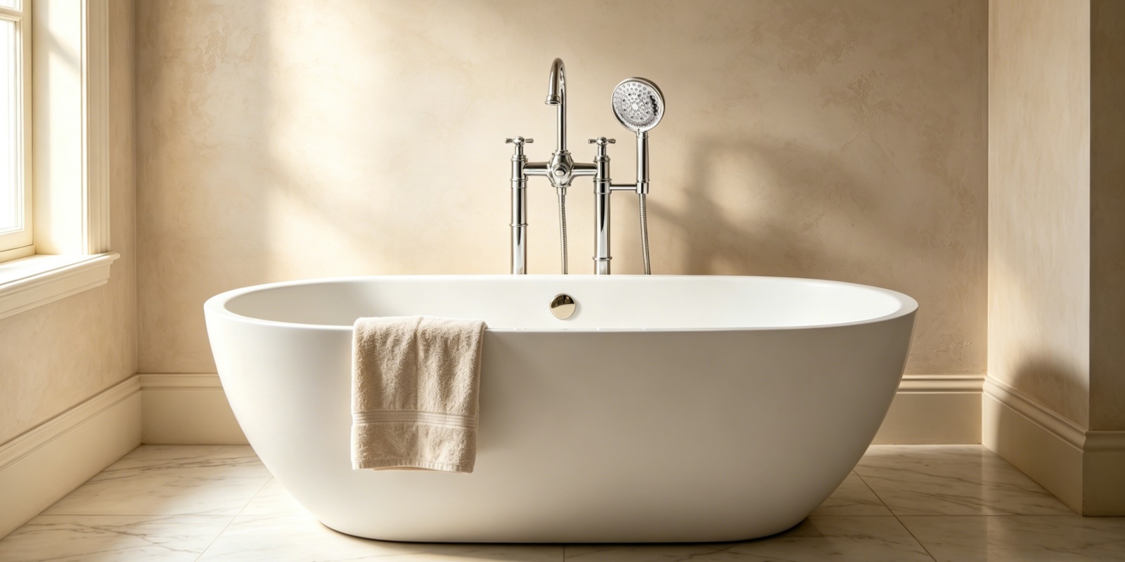 freestanding bath mixer