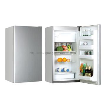 DC Compressor Upright Refrigerator with DC Power Supply