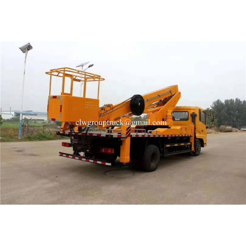 24m truck mounted hydraulic lift platform truck