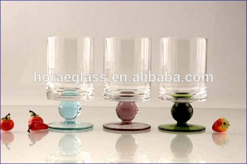 High quality Mixing Goblet Cocktail Glass / Customable printing martini glass