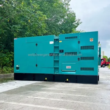 Korea Doosan Engine P158LE 400KW 500KVA Silent Diesel Generator Set